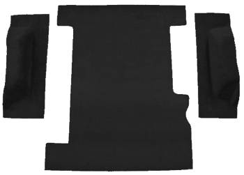 Black Cutpile Cargo Area Carpet | 1981-86 Chevy Suburban or GMC Suburban | Auto Custom Carpet | 50617