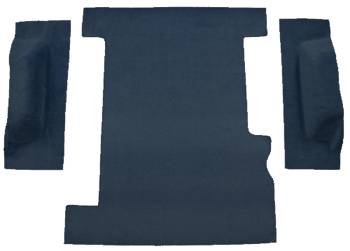 Dark Blue Cutpile Cargo Area Carpet | 1981-86 Chevy Suburban or GMC Suburban | Auto Custom Carpet | 50618