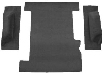 Charcoal Cutpile Cargo Area Carpet | 1981-86 Chevy Suburban or GMC Suburban | Auto Custom Carpet | 50621