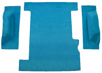 Blue Cutpile Cargo Area Carpet | 1981-86 Chevy Suburban or GMC Suburban | Auto Custom Carpet | 50626