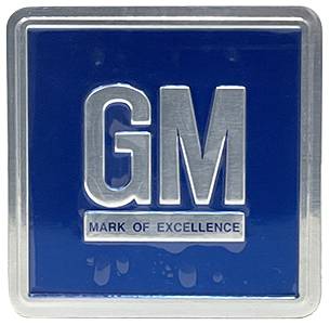 GM Mark of Excellence Metal Emblem | 1968-73 Camaro | Jim Osborn Reproductions | 41260