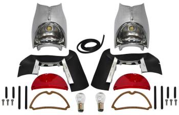 Taillight Assemblies (Import) | 1957 Fullsize Cars | Fargo Automotive | 1087