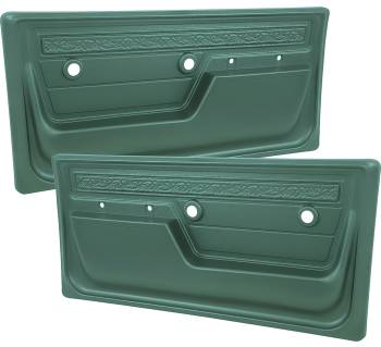 Door Panels Green | 1972 Chevy or GMC Truck | OER Parts | 50927