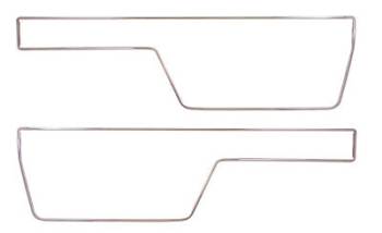 Door Panel Applique Stainless Trim | 1972 Chevy or GMC Truck | Counterpart Automotive | 50842