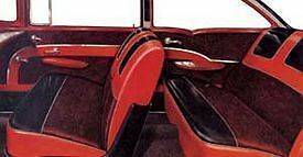 Red Seat Cover | 1957 Fullsize Chevy Car | CARS Inc | 3120