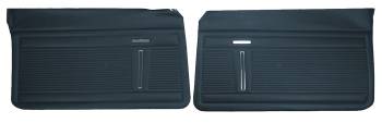 Front Door Panels Dark Blue | 1971-72 Nova | PUI | 30902