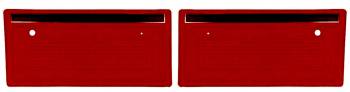 Bright Red Woodgrain Insert Side Panel | 1969-71 Chevy Truck | PUI | 7654