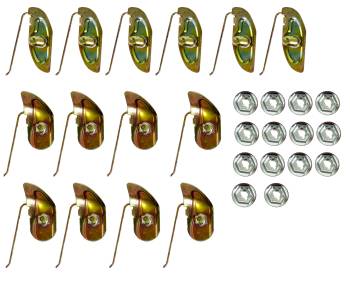 Fender Molding Clip Set | 1955 Chevy Fullsize Car | East Coast Reproductions | 501