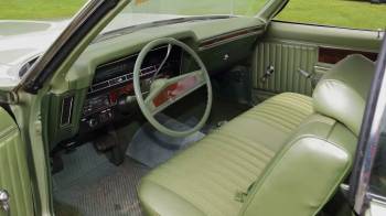 Dark Green Cloth Seat Cover | 1969 Impala | CARS Inc | 14205