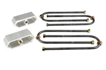 2" Rear Lowering Blocks with U-Bolts | 1955-57 Fullsize Chevy Car | Classic Performance Products | 2217