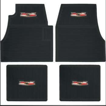 OER Parts - Rubber Floor Mats Black - Image 1