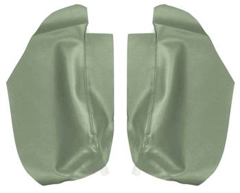 Rear Armrest Covers Dark Green | 1969 Camaro | PUI | 43448