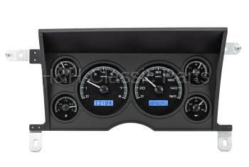 Dakota Digital VHX Gauge System Black Alloy Blue | 1986-93 Chevy S10 or GMC S15Truck | Dakota Digital | 50988