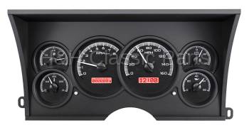 Dakota Digital VHX Gauge System Gauge System Black Alloy Red | 1988-94 Chevy or GMC Truck | Dakota Digital | 50996