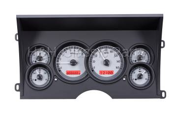 Dakota Digital VHX Gauge System Gauge System Silver Alloy Red | 1988-94 Chevy or GMC Truck | Dakota Digital | 50999