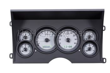 Dakota Digital VHX Gauge System Gauge System Silver Alloy White | 1988-94 Chevy or GMC Truck | Dakota Digital | 51000