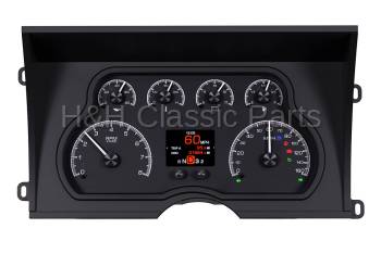 Dakota Digital HDX Gauge System Gauge System Black Alloy | 1988-94 Chevy or GMC Truck | Dakota Digital | 51000