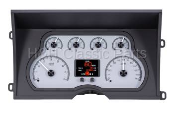Dakota Digital HDX Gauge System Gauge System Silvedr Alloy | 1988-94 Chevy or GMC Truck | Dakota Digital | 51001