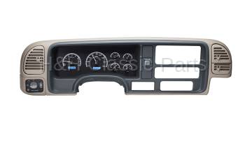 Dakota Digital VHX Gauge System Black Alloy Blue | 1995-98 Chevy/GMC Truck | Dakota Digital | 51005