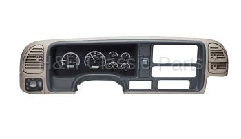 Dakota Digital VHX Gauge System Black Alloy White | 1995-98 Chevy/GMC Truck | Dakota Digital | 51007