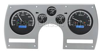 Dakota Digital VHX Gauge System Black Alloy Blue | 1982-89 Camaro | Dakota Digital | 43884