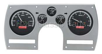 Dakota Digital VHX Gauge System Black Alloy Red | 1982-89 Camaro | Dakota Digital | 43885