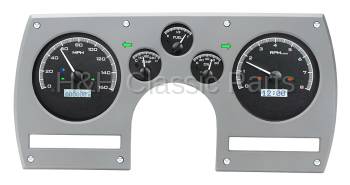Dakota Digital VHX Gauge System Black Alloy White | 1982-89 Camaro | Dakota Digital | 43886