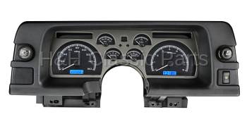 Dakota Digital VHX Gauge System Black Alloy Blue | 1990-92 Camaro | Dakota Digital | 43890