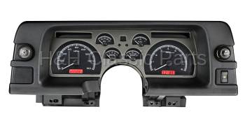 Dakota Digital VHX Gauge System Black Alloy Red | 1990-92 Camaro | Dakota Digital | 43891