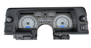 Dakota Digital VHX Gauge System Silver Alloy Blue | 1990-92 Camaro | Dakota Digital | 43893