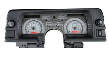 Dakota Digital VHX Gauge System Silver Alloy Red | 1990-92 Camaro | Dakota Digital | 43894