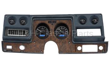 Dakota Digital - Dakota Digital VHX Gauge System Black Alloy Red - Image 1