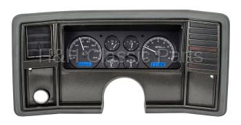 Dakota Digital - Dakota Digital VHX Gauge System Black Alloy Blue - Image 1