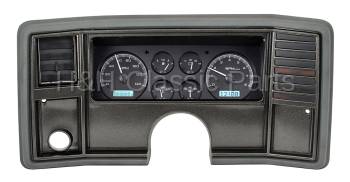 Dakota Digital - Dakota Digital VHX Gauge System Black Alloy White - Image 1