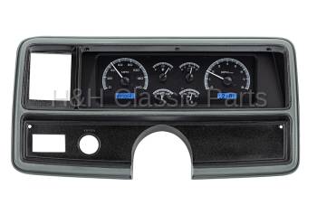 Dakota Digital - Dakota Digital VHX Gauge System Black Alloy White - Image 1