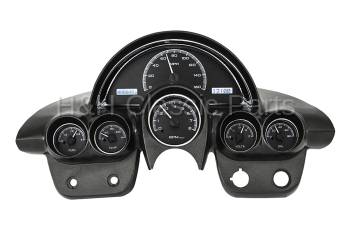Dakota Digital - Dakota Digital VHX Gauge System Black Alloy White - Image 1