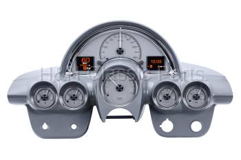 Dakota Digital HDX Gauge Series Silver Alloy | 1958-62 Corvette | Dakota Digital | 70017