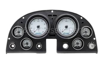 Dakota Digital VHX Gauge System Silver Alloy White | 1963-67 Corvette | Dakota Digital | 70031