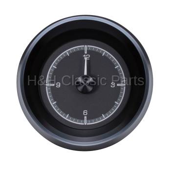 Dakota Digital HDX Series Clock Black Alloy | 1963-67 Corvette | Dakota Digital | 70037