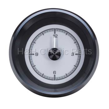 Dakota Digital HDX Series Clock Silver Alloy | 1963-67 Corvette | Dakota Digital | 70038