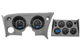 Dakota Digital VHX Gauge System Black Alloy Blue | 1968-77 Corvette | Dakota Digital | 70042