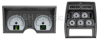 Dakota Digital HDX Gauge Series Black Alloy | 1978-82 Corvette | Dakota Digital | 70059