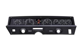 Dakota Digital HDX Gauge Series Black Alloy | 1971-76 Fullsize Chevy Car | Dakota Digital | 16788