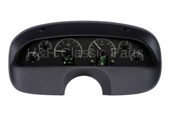 Dakota Digital HDX Gauge Series Black Alloy | 1994-96 Fullsize Chevy Car | Dakota Digital | 16810