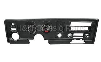 Dakota Digital VHX Gauge System Black Alloy Red | 1969 Firebird | Dakota Digital | 43901