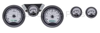 Dakota Digital VHX Gauge System Silver Alloy White | 1970-81 Firebird | Dakota Digital | 43911