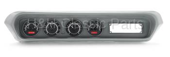 Dakota Digital VHX Gauge System Black Alloy Red | 1964-67 GTO/Lemans | Dakota Digital | 24893