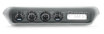 Dakota Digital VHX Gauge System Black Alloy White | 1964-67 GTO/Lemans | Dakota Digital | 24894