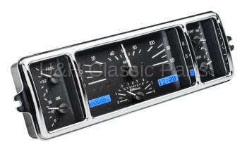 Dakota Digital VHX Gauge System Black Alloy Blue | 1939 Chevy Car | Dakota Digital | 70078