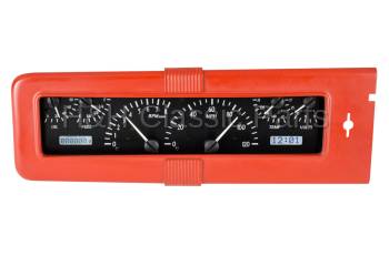 Dakota Digital VHX Gauge System Black Alloy White | 1940 Chevy Car | Dakota Digital | 70087